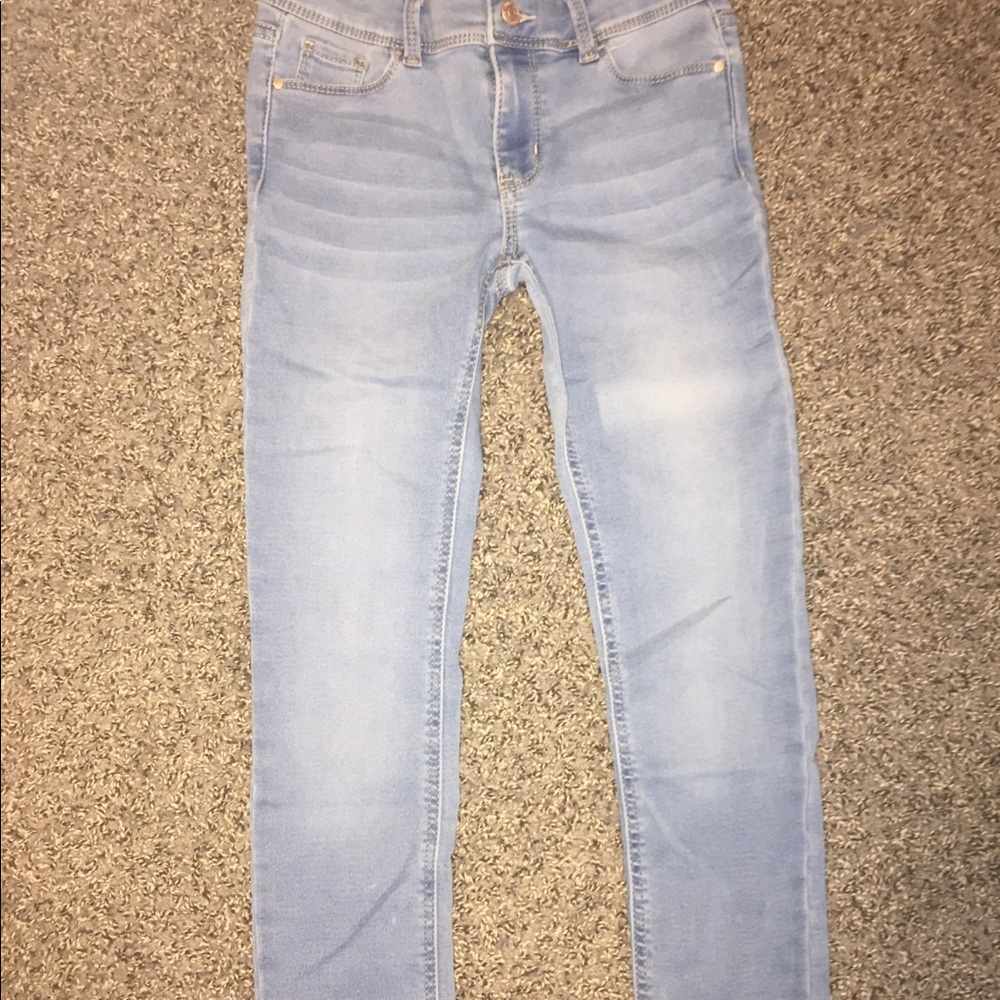 Light blue jeans